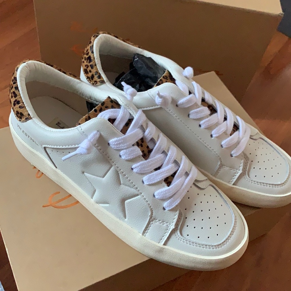 NEW Vintage Havana Women’s Reflex Co white/leopard available in US 8 & US 8.5